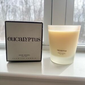 Rare Vintage Discontinued Retro Henri Bendel Eucalyptus Candle Luxury Spa
